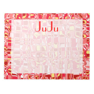 Abstract Mosaic Notepad