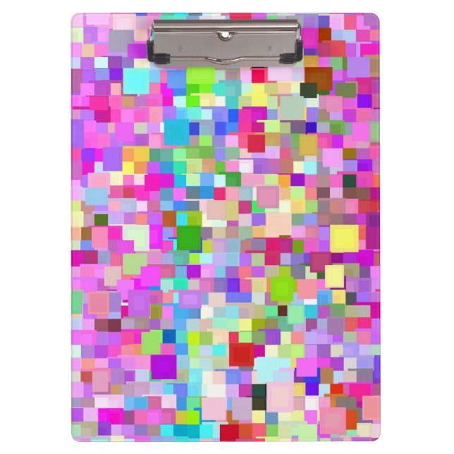 Abstract Mosaic Pattern #2 Clipboard (Front)