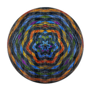 Abstract Mosaic Pattern #6 Cutting Board