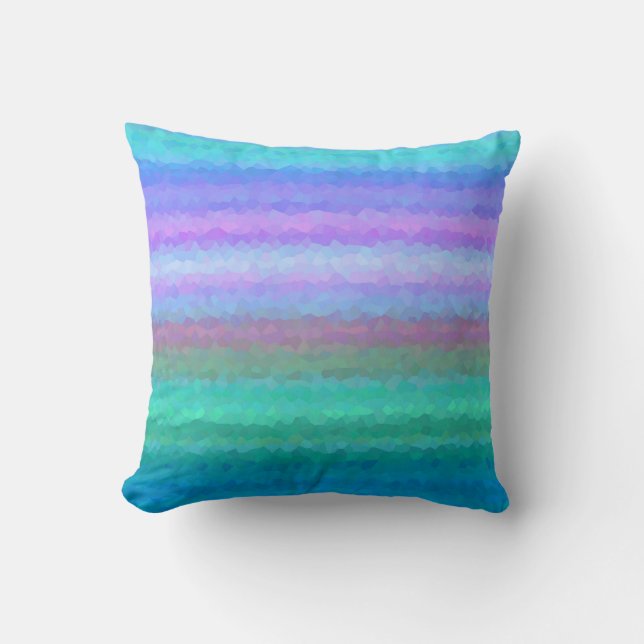 Abstract Mosaic Seamless Pattern Cushion (Front)