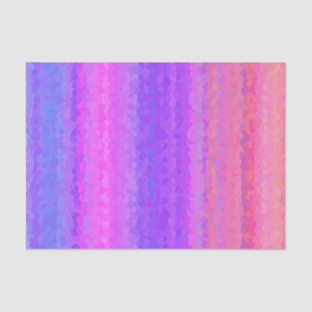 Abstract Mosaic Seamless Pattern Tissue Paper (Front)