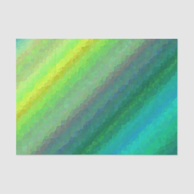 Abstract Mosaic Seamless Pattern Tissue Paper (Front)