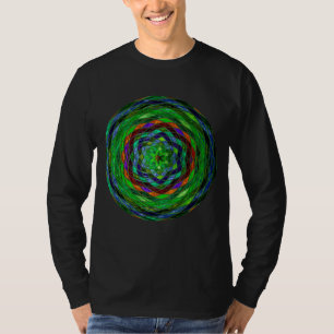 Abstract Mosaic Stained Glass #8 T-Shirt