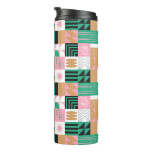 Abstract Mosaic  Thermal Tumbler