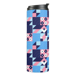 Abstract Mosaic Thermal Tumbler