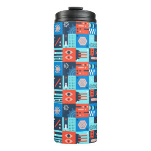 Abstract Mosaic Thermal Tumbler