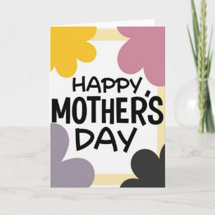 Abstract Mothers Day Hue Card