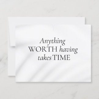 Abstract Motivation Elegant Quote Soft Tones Art  Postcard