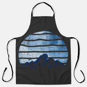 abstract mountain apron