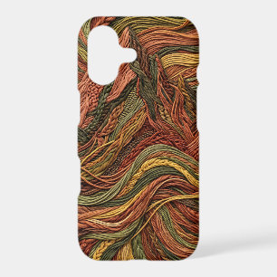 Abstract Mountain Earth Tone iPhone Cases