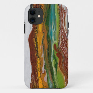 Abstract Mountain Landscape iPhone 11 Case