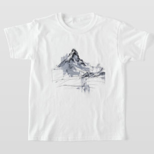 Abstract Mountain Peak  T-Shirt
