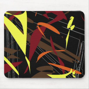 abstract mouse pad