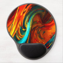 Abstract mouse pad 