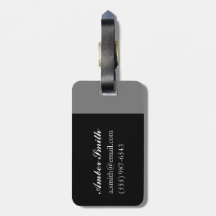 Abstract Movie Luggage Tag