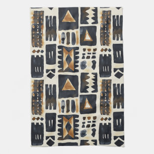 Abstract Mud Cloth Pattern