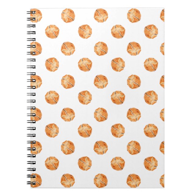 Abstract muffin pattern notebook (Front)