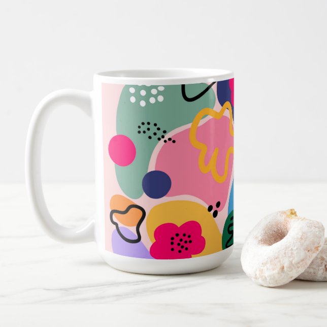 Abstract Mug (With Donut)