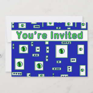 Abstract Multi-Purpose Invitation -