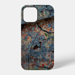 Abstract multicolor grunge background with abstrac iPhone 12 case