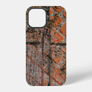 Abstract multicolor grunge background with abstrac iPhone 12 case