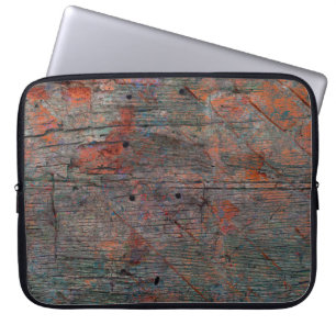 Abstract multicolor grunge background with abstrac laptop sleeve