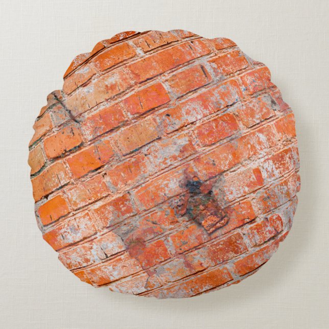 Abstract multicolor grunge background with abstrac round cushion (Front)