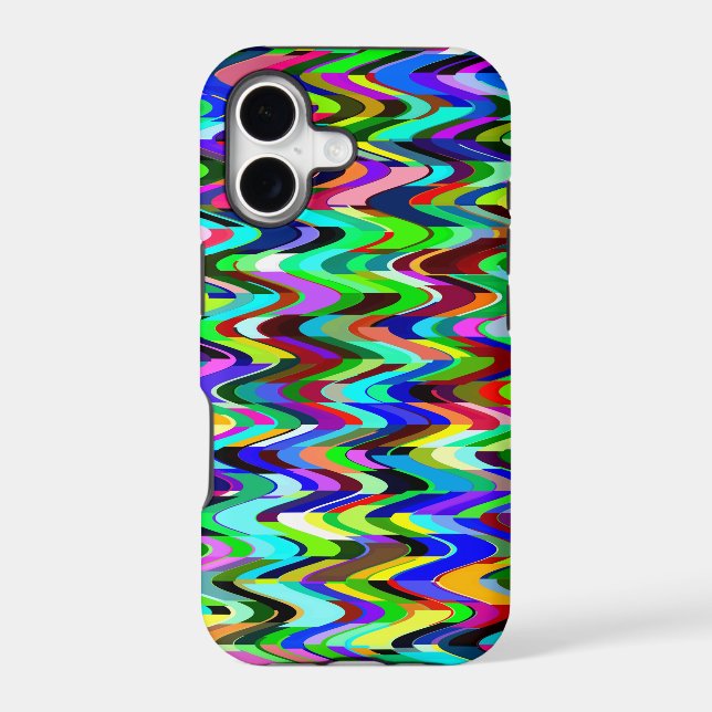 Abstract Multicolor Mosaic Pattern (Back)