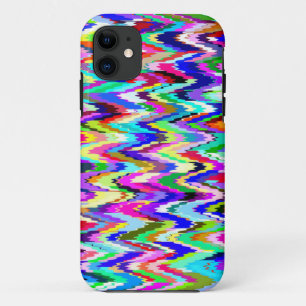 Abstract Multicolor Mosaic Pattern #7 iPhone 11 Case