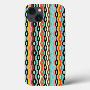 Abstract multicolor pattern iPhone 13 case