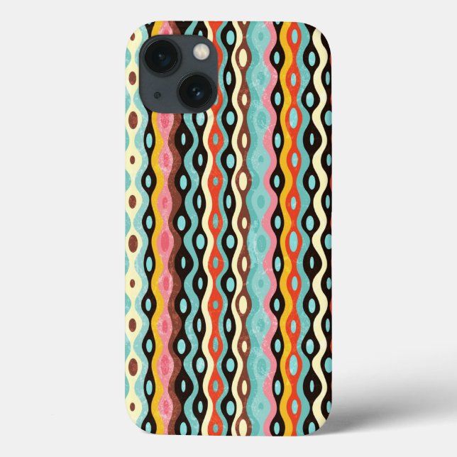 Abstract multicolor pattern Case-Mate iPhone case (Back)