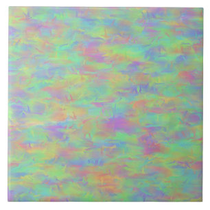 Abstract Multicolor Pattern Ceramic Tile