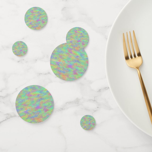 Abstract Multicolor Pattern Confetti (Group)