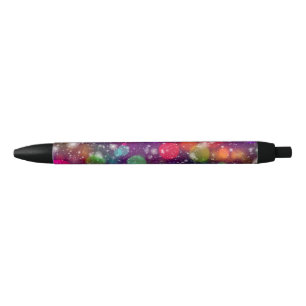 Abstract Multicolored Bokeh Background-25363 Black Ink Pen