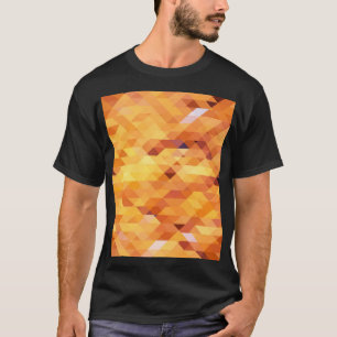 Abstract multicolored, low poly mosaic. T-Shirt