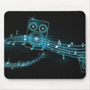 Abstract music mousepad