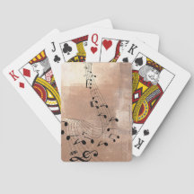 Abstract Music Notes