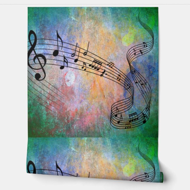 abstract music wallpaper (Unrolling)
