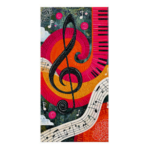 Abstract Musical Design Poster