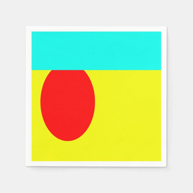 Abstract Napkin (Front)