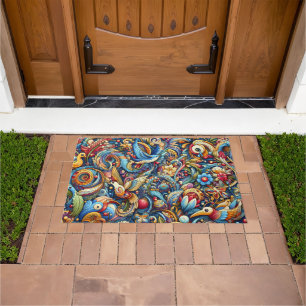 Abstract Natural Patterns Doormat