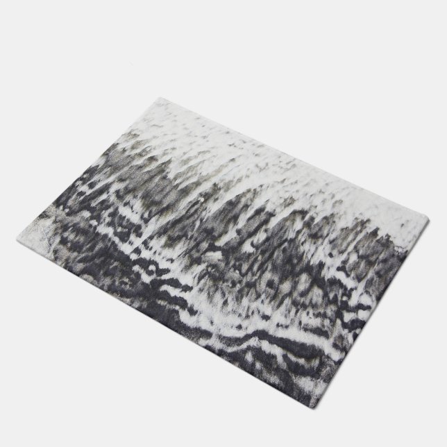 Abstract Nature - Beach Blur 2 Doormat (Angled)