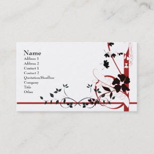 Abstract Nature Business Card