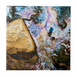 abstract nature still water ceramic tile