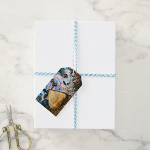 abstract nature still water gift tags