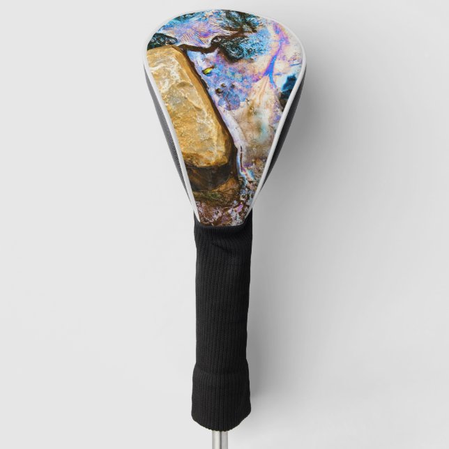 abstract nature still water golf head cover (Front)