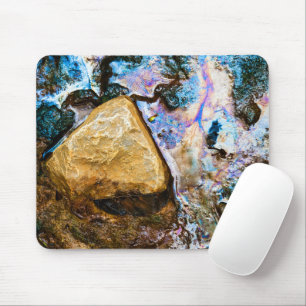 abstract nature still water mouse pad