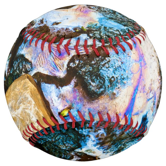 abstract nature still water softball (Front)