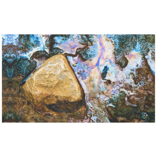 abstract nature still water tablecloth (Front (Horizontal))