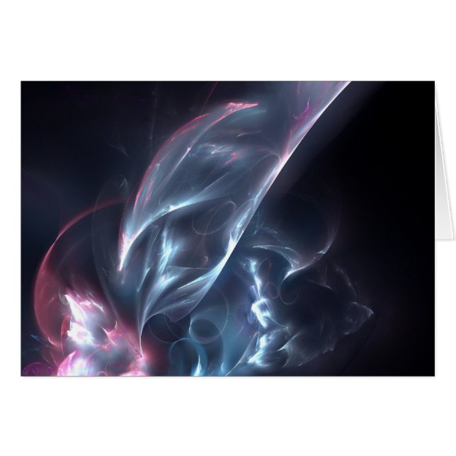 Abstract Nebula Blue and Purple (Front Horizontal)